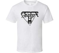 GFDCVVD ASPHYX Logo Shirt Black White Tshirt Men's(XX-Large)
