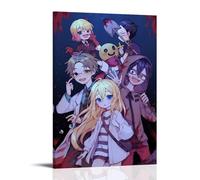 GFDGWZVOC Angels Of Death Anime Aesthetic Art Poster Decorative Painting Canvas Wall Posters And Modern Family Bedroom Decor 12x18inch(30x45cm) Frame-style