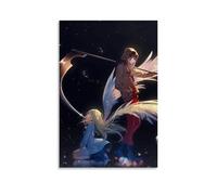 GFDGWZVOC Angels Of Death Anime Aesthetic Posters Decorative Painting Canvas Wall Posters And Modern Family Bedroom Decor 24x36inch(60x90cm) Unframe-style
