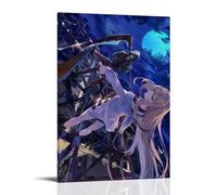 GFDGWZVOC Angels Of Death Anime Poster for Room Aesthetic Decorative Painting Canvas Wall Posters And Modern Family Bedroom Decor 12x18inch(30x45cm) Frame-style