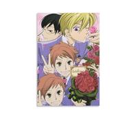 GFDGWZVOC Anime Ouran High School Host Club Film Poster Decorative Painting Canvas Wall Posters And Modern Family Bedroom Decor 20x30inch(50x75cm) Unframe-style