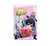 GFDGWZVOC Anime Poster Ouran High School Host Club Film Decorative Painting Canvas Wall Posters And Modern Family Bedroom Decor 20x30inch(50x75cm) Unframe-style