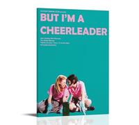 GFDGWZVOC Movie Poster But Im A Cheerleader Film Decorative Painting Canvas Wall Posters And Modern Family Bedroom Decor 24x36inch(60x90cm) Frame-style