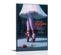 GFDGWZVOC Vintage Movie Poster The Red Shoes 1948 Decorative Painting Canvas Wall Posters And Modern Family Bedroom Decor 24x36inch(60x90cm) Frame-style