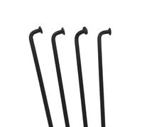 GFDSGRE Bicycle Spokes 20 Pieces A Lot 2.6 MM Bike Spokes Black Bicycle Send Matching Spoke Caps(165mm)