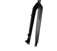 GFDSGRE Bike Forks Matte 3K Carbon Fiber Mountain Bike Fork 1-1/8 Rigid Disc Brake MTB Bicycle Forks 26/27.5/29er Straight Tube 28.6mm Mtb Forks(Black 29er)