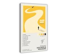 GFERW Bruno Mars Doo Wops & Hooligans Music ALbum Cover Signed Limited Canvas Poster Frame-style 24x36inch(60x90cm)