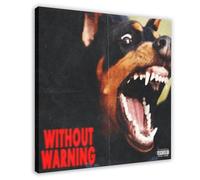 GFERW Metro Boomin 21 Savage Offset Without Warning Album Cover Poster Canvas Poster Frame-style 28x28inch(70x70cm)