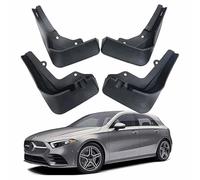 GFFLH 4 Pcs Car Mud Flaps for Benz A Class AMG A35 Hatchback 2018-2021, Car Front and Rear Splash Guards Front Rear Splash Wheel Mudflaps Guards Mudguard Accessories