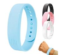 GFFTYX Fit Sleeps Wrist Alarm Vibrating Alarm Wristband Fit sleeps Alarm Clock Watches 40-Day Battery Life Silent Wrist Shock Bands for Deepsleepers Elderly(Blue)
