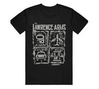 GFG23rwer The Lawrence Arms Band Black T-Shirt Short Sleeve S to 5XL