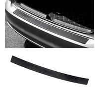 GFGJYK Car Trunk Bumper Strip Protector for Ford C-Max (Bj.2003-2010), Carbon Fiber Door Sill Strip, Lasting and Waterproof Dust Protection Easy To Install,Black