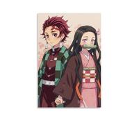 GFGPSALZU Demon Slayer Siblings Bond Fashionable Wall Decor - Hanging Art Poster And Mural16x24inch(40x60cm)