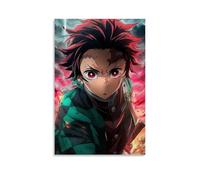 GFGPSALZU Demon Slayer Tanjiro's Raging Resolve Fashionable Wall Decor - Hanging Art Poster And Mural20x30inch(50x75cm)