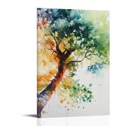 GFGPSALZU Dream Big with Watercolor Light Fashionable Wall Decor - Hanging Art Poster And Mural20x30inch(50x75cm)