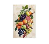 GFGPSALZU Farm Fruits Educational Poster for Nursery Fashionable Wall Decor - Hanging Art Poster And Mural20x30inch(50x75cm)
