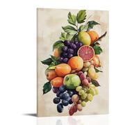 GFGPSALZU Farm Fruits Educational Poster for Nursery Fashionable Wall Decor - Hanging Art Poster And Mural24x36inch(60x90cm)