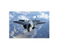 GFGPSALZU Military Weapons- F-35 Lightning II - The 5th Generation Stealth Dominator Fashionable Wall Decor - Hanging Art Poster And Mural16x24inch(40x60cm)