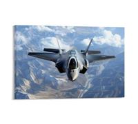 GFGPSALZU Military Weapons- F-35 Lightning II - The 5th Generation Stealth Dominator Fashionable Wall Decor - Hanging Art Poster And Mural24x36inch(60x90cm)