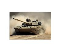 GFGPSALZU Military Weapons- M1A2 Abrams - Steel Behemoth of Modern Battlefields Fashionable Wall Decor - Hanging Art Poster And Mural20x30inch(50x75cm)
