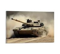 GFGPSALZU Military Weapons- M1A2 Abrams - Steel Behemoth of Modern Battlefields Fashionable Wall Decor - Hanging Art Poster And Mural12x18inch(30x45cm)