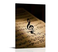 GFGPSALZU Music in The Dark Is A Very Different Than That You See of An Fashionable Wall Decor - Hanging Art Poster And Mural24x36inch(60x90cm)