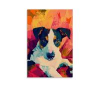 GFGPSALZU Pet Poster Love, Loyal Doggy Dreams Fashionable Wall Decor - Hanging Art Poster And Mural12x18inch(30x45cm)