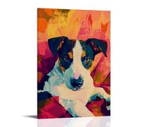 GFGPSALZU Pet Poster Love, Loyal Doggy Dreams Fashionable Wall Decor - Hanging Art Poster And Mural24x36inch(60x90cm)