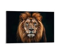 GFGPSALZU Pet Poster Majestic, Regal Lion Portrait Fashionable Wall Decor - Hanging Art Poster And Mural24x36inch(60x90cm)