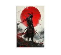 GFGPSALZU Samurai- Echoes of The Eternal Code Fashionable Wall Decor - Hanging Art Poster And Mural24x36inch(60x90cm)