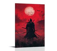 GFGPSALZU Samurai- Shadows of The Crimson Dawn Fashionable Wall Decor - Hanging Art Poster And Mural20x30inch(50x75cm)