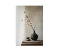 GFGPSALZU Soft Zen Still Life Print for Relaxing And Spiritual Living Spaces Fashionable Wall Decor - Hanging Art Poster And Mural12x18inch(30x45cm)