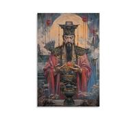 GFGPSALZU Traditional Taoist Shrine Painting for Zen Wall Decor Fashionable Wall Decor - Hanging Art Poster And Mural12x18inch(30x45cm)