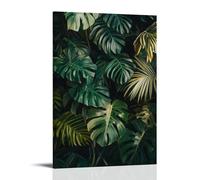 GFGPSALZU Tropical Jungle Poster- Where Monstera Dreams Come Alive Fashionable Wall Decor - Hanging Art Poster And Mural24x36inch(60x90cm)