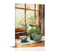 GFGPSALZU Watercolor Zen Still Life Art for Peaceful Meditation Spaces Fashionable Wall Decor - Hanging Art Poster And Mural16x24inch(40x60cm)