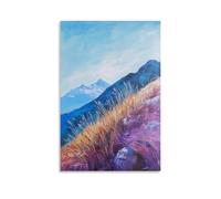 GFGPSALZU Wind Whispering at Mountain Edge Fashionable Wall Decor - Hanging Art Poster And Mural12x18inch(30x45cm)