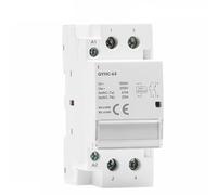 GFGWXMQB 2P 40A 63A 2NO Or 2NC Or 1NO1NC Modular Contactor DIN Rail Mounting AC220V 230V Automatic 1Pcs(2p 63a 2n0 220v)