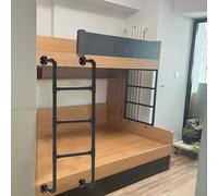 GFHOOZ Fire Escape Ladder 10ft Heavy Duty Basement Window Well Egress Ladder Black Wrought Iron Attic Bunk Bed Ladders for Outdoor Roof/Garage