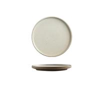 GFHTRELY Retro Western Food Photogenic Plates, Stoneware Dishes, Steak Desserts, Coffee Cakes, Appetizers, Cold, And Fruit Platter(A,8 in)