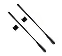 GFHTRELY Shoehorn Solid Wood Magnetic Long-Handled Shoehorn, Black 29.5-Inch Home Shoe Aid, Ideal For Seniors Shoe Lifter(2 pcs)