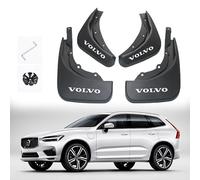 GFHZZS Car Mud Flaps for Volvo XC60 2013-2017,with Emblems Logo Splash Guards Car Fenders Mudguards Guards Tire Mudflaps Front Rear Rubber Splash Car Accessories