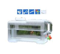 GFJEDTKY 5L~25L Camping Water Canister, Water Tank with Tap, Portable Drinking Water Canister,Water Canister BPA-Free, for Outdoor Travel Home Drinker Storage Bucket,22L