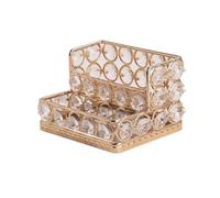 GFJHdfhE Card Display Stand for Office Business Card Holder Stand Display Organizer Storage For Office Desktop Entrepreneur(Gold)
