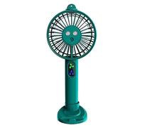 GFJHdfhE Mini Fan for Outdoor Portable Handheld Fan Misting For Travel 3 Wind Speed Cooling For Outdoor Indoor Women Makeup & Lash(Grün,2000mah)