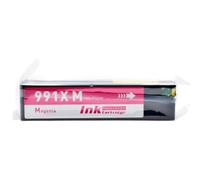 GFJHFDCR Color Compatible Ink Cartridge 991 991X 4x Compatible With Printer Supplies PageWide Pro MFP 772dn For Part Number 991X(1pcs Magenta)