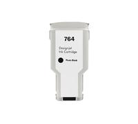 GFJHFDCR Compatible Ink Cartridges Compatible With HP764 DesignJet T3500 764 C1Q17A C1Q16A C1Q13A C1Q14A Color(1PCS PBK-300ML)