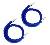 GFKJLOUJK Barrier Rope Safety Barrier Rope Hemp Braided Rope, VIP Stanchion Post Ropes for Crowd Control, Museum Gallery Theaters/(Silver Hook,400Cm/13.1Ft)