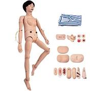 GFLCWYP 170CM Nursing Manikin Patient Care Mannequin for Training,Female Multi-Functional Human Anatomy CPR,Highly Simulated Caregiver for Improving Nursing Skill