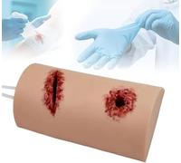 GFLCWYP Wound Packing Task Trainer,Bleed Control Tourniquet Trainer,Wound Bleeding for First Aid Trainer Kit,Laceration Simulator Model,Simulates Injury Drill,Classroom
