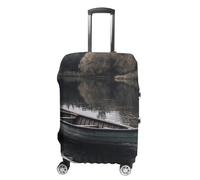 GFLFMXZW Boat by The Lake Luggage Cover for Suitcase Tsa Approved Stylish Suitcase Covers Washable Stretch Suitcase Protector Anti-Scratch Travel Baggage Covers for 19-32 Inch Luggage, style, L,